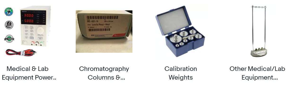 Medical/Lab Equipment Attachments Disposal & Recycling