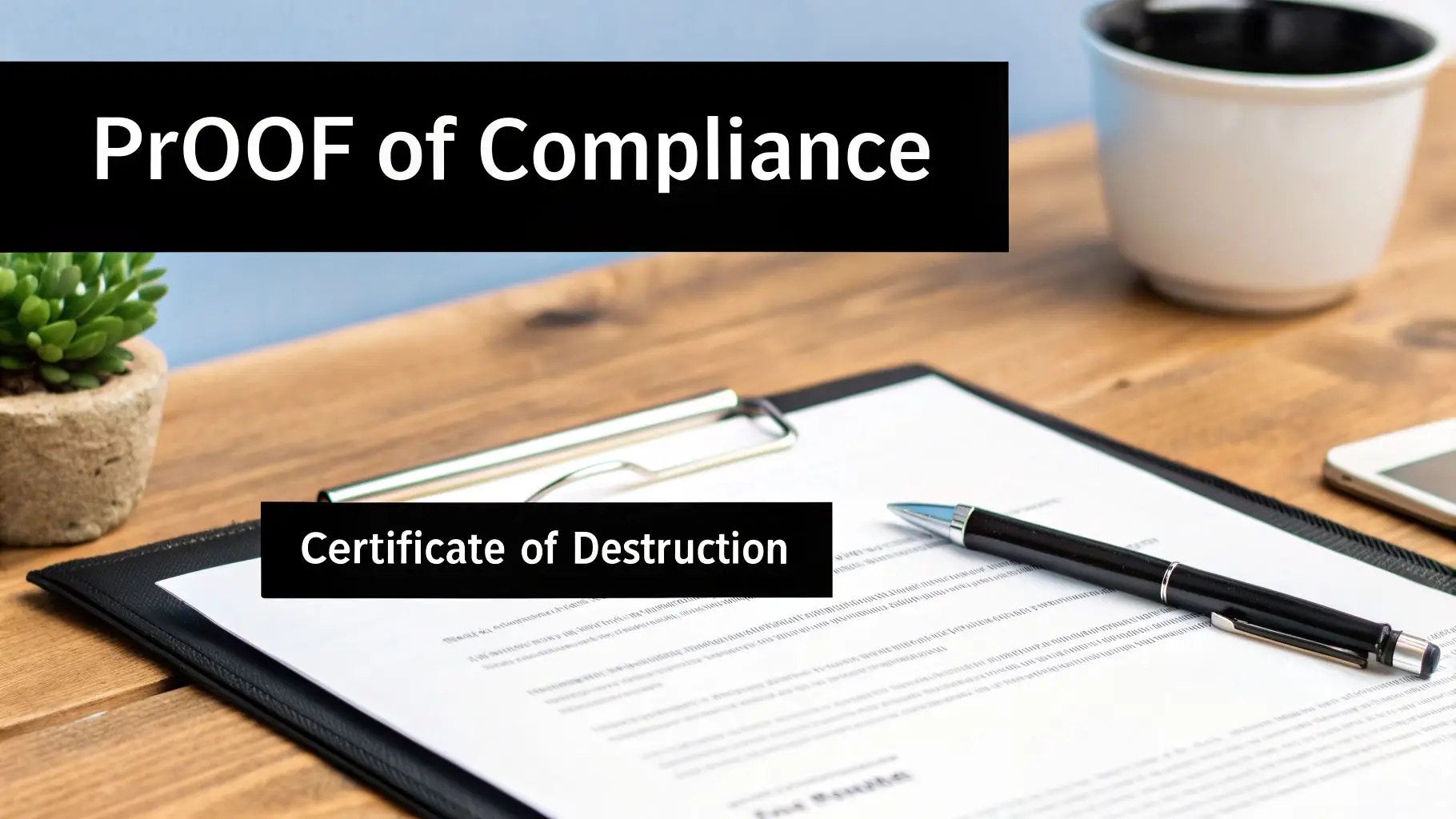Certified Data Destruction Services in Georgia: A Guide for Businesses