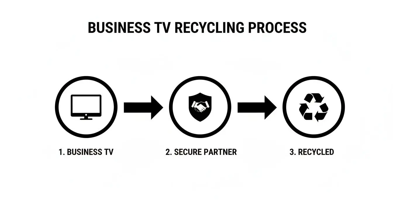 Secure Flat Screen TV Recycling for Businesses in Atlanta, GA