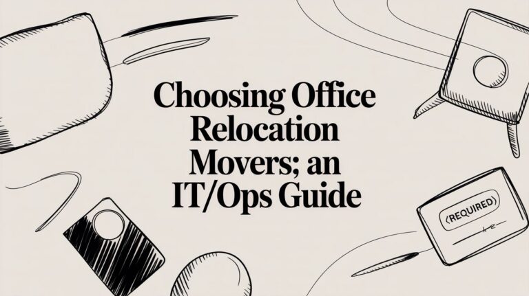 Choosing Office Relocation Movers: an IT/Ops Guide