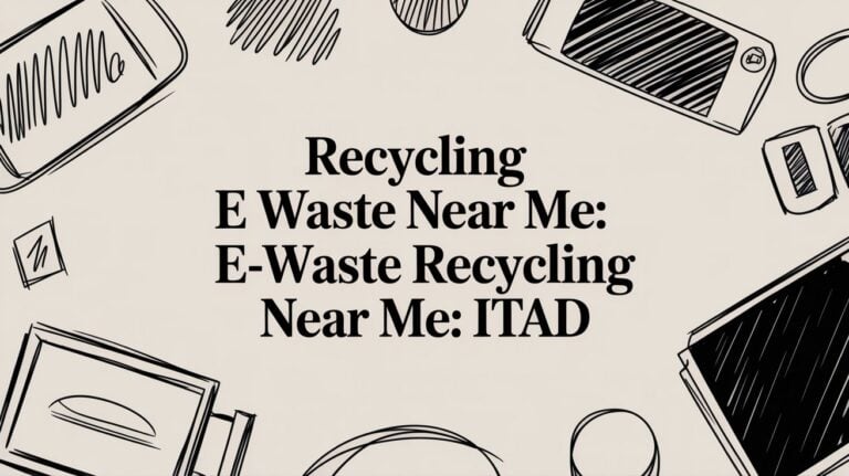 Recycling E Waste Near Me: E-Waste Recycling Near Me: ITAD