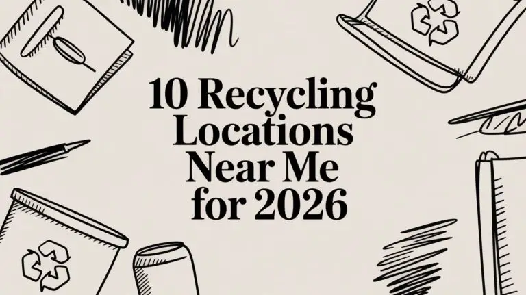 10 Recycling Locations Near Me for 2026