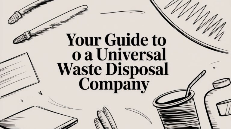 Your Guide to a Universal Waste Disposal Company